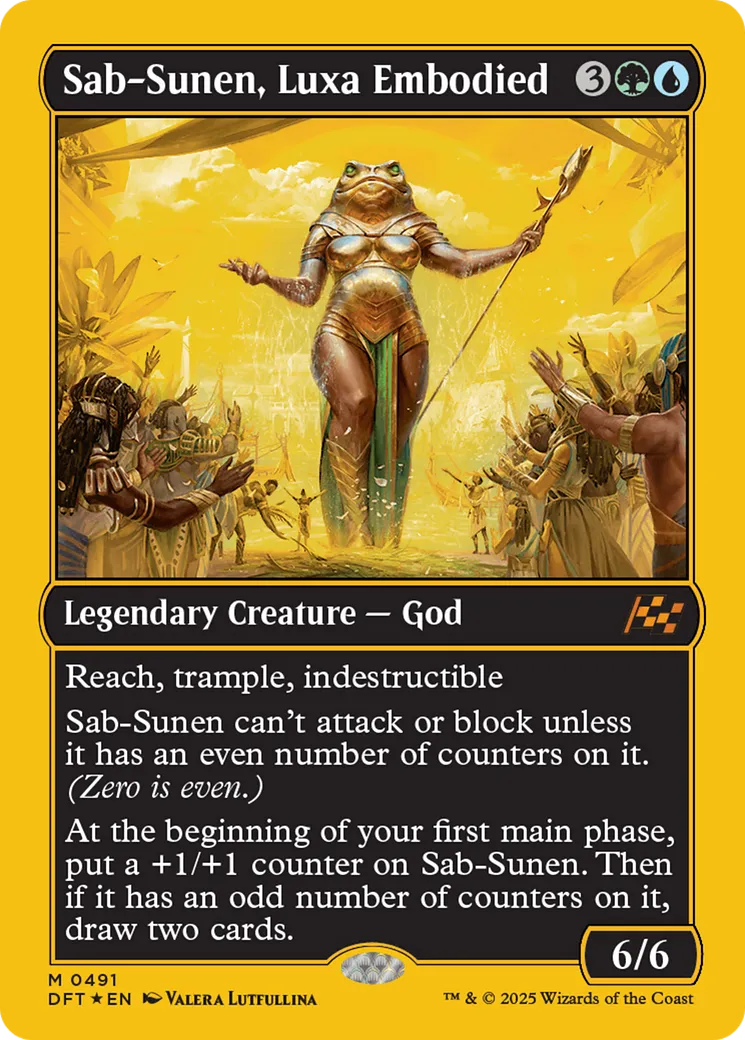 Sab-Sunen, Luxa Embodied — Aetherdrift — Magic: The Gathering