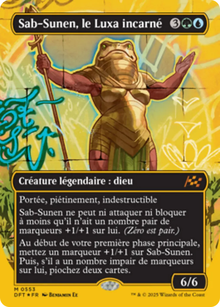 Sab-Sunen, le Luxa incarné — Aetherdrift — Magic: The Gathering
