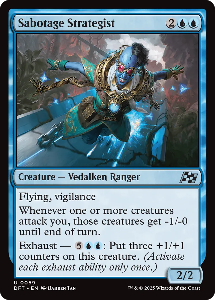 Stratégiste du sabotage — Aetherdrift — Magic: The Gathering