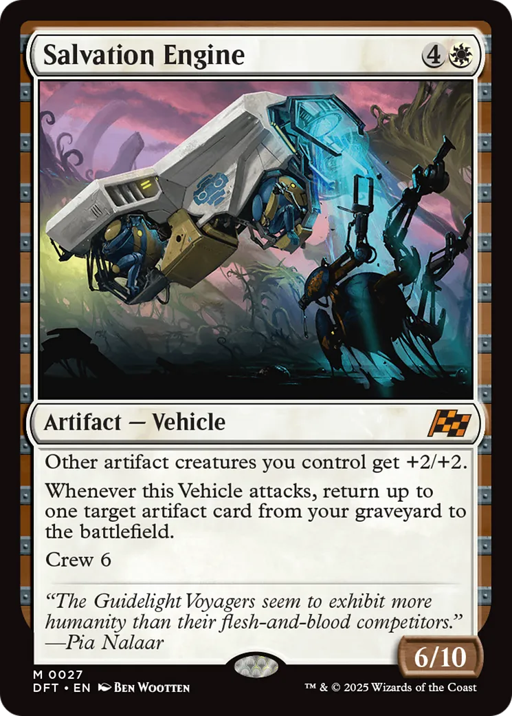 Salvation Engine — Aetherdrift — Magic: The Gathering