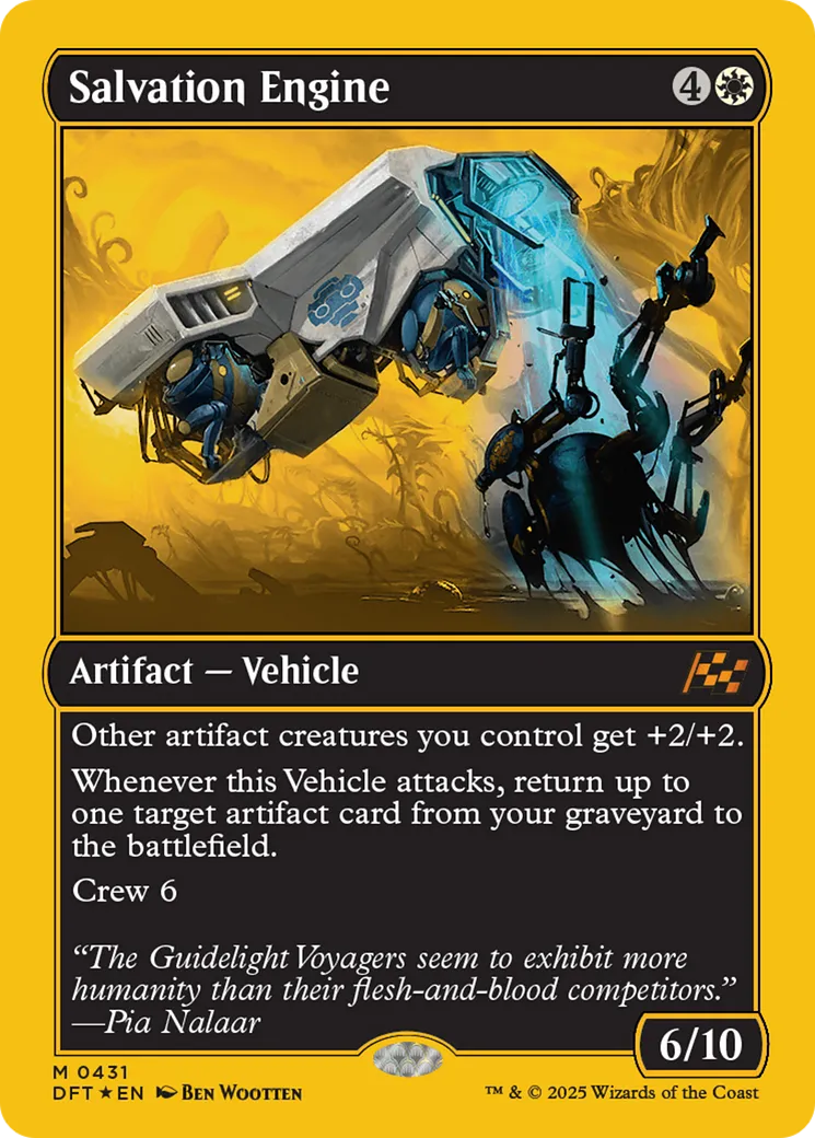Salvation Engine — Aetherdrift — Magic: The Gathering