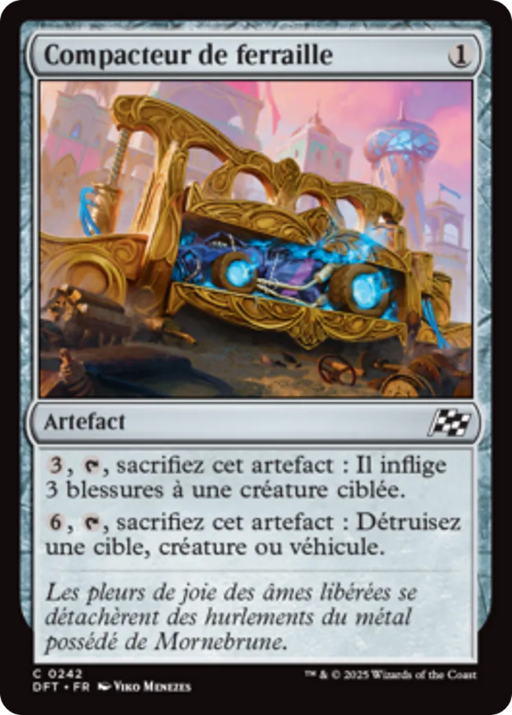Compacteur de ferraille — Aetherdrift — Magic: The Gathering