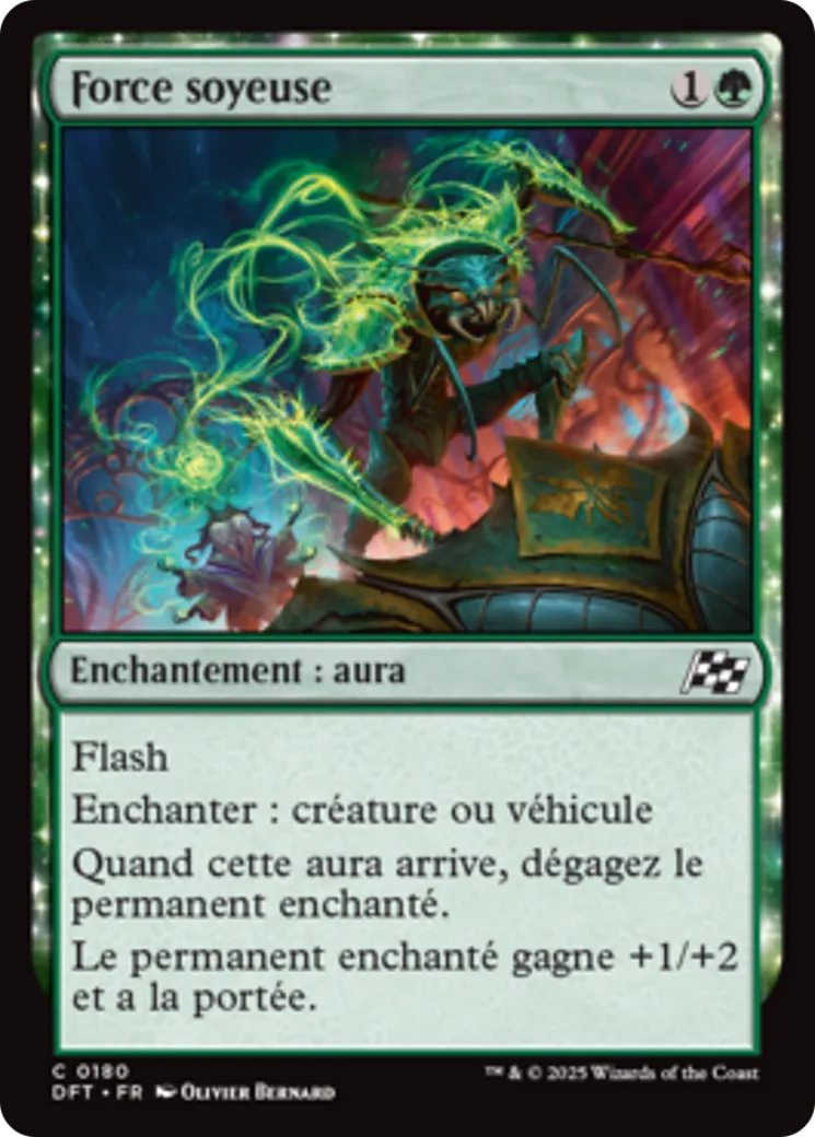 Force soyeuse — Aetherdrift — Magic: The Gathering