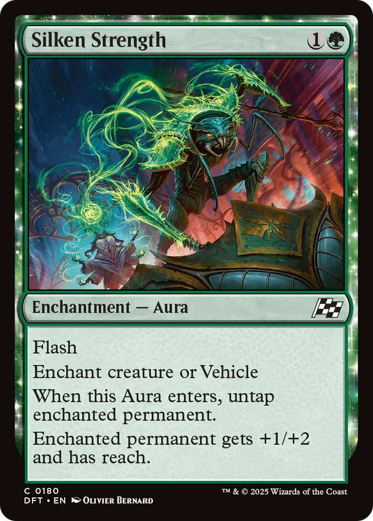 Force soyeuse — Aetherdrift — Magic: The Gathering