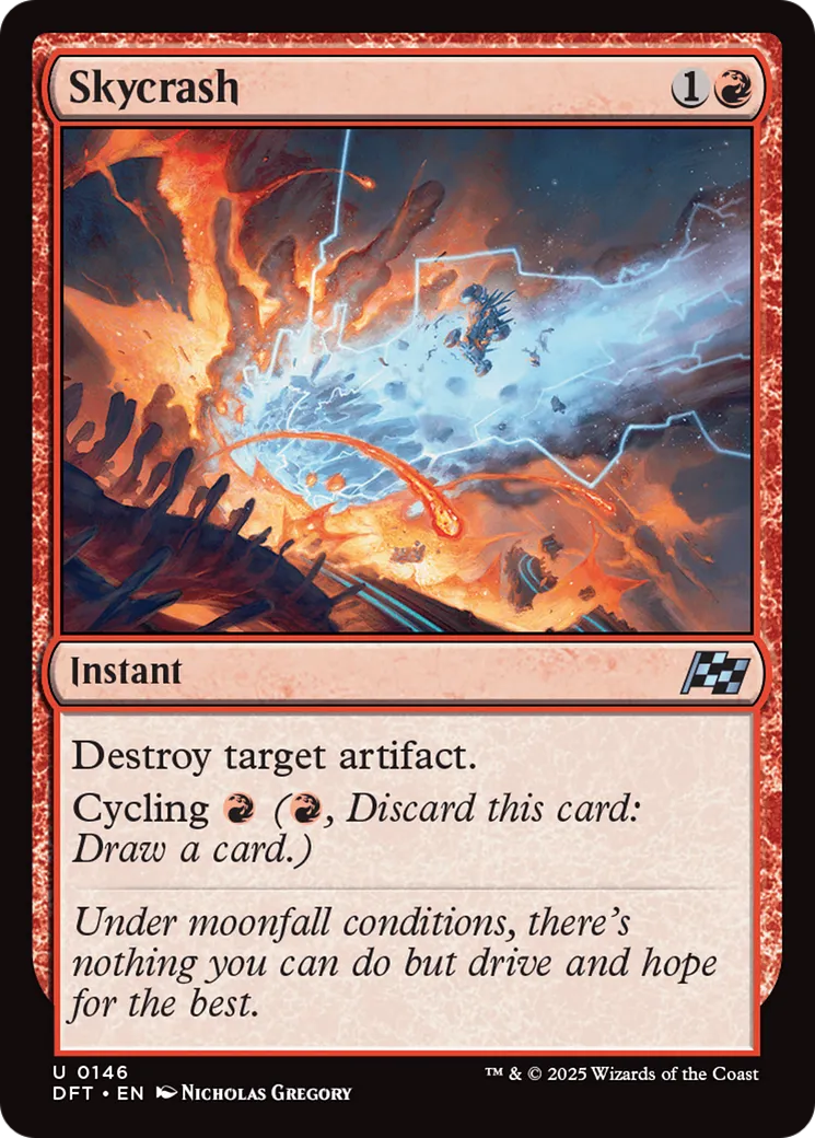Skycrash from Aetherdrift - Magic: The Gathering