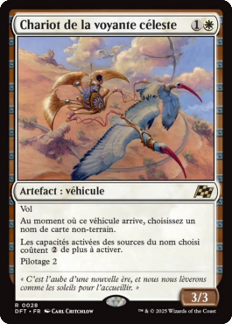 Chariot de la voyante céleste — Aetherdrift — Magic: The Gathering