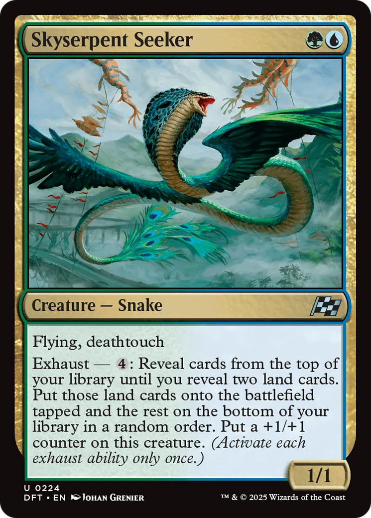 Chercheur serpent céleste — Aetherdrift — Magic: The Gathering