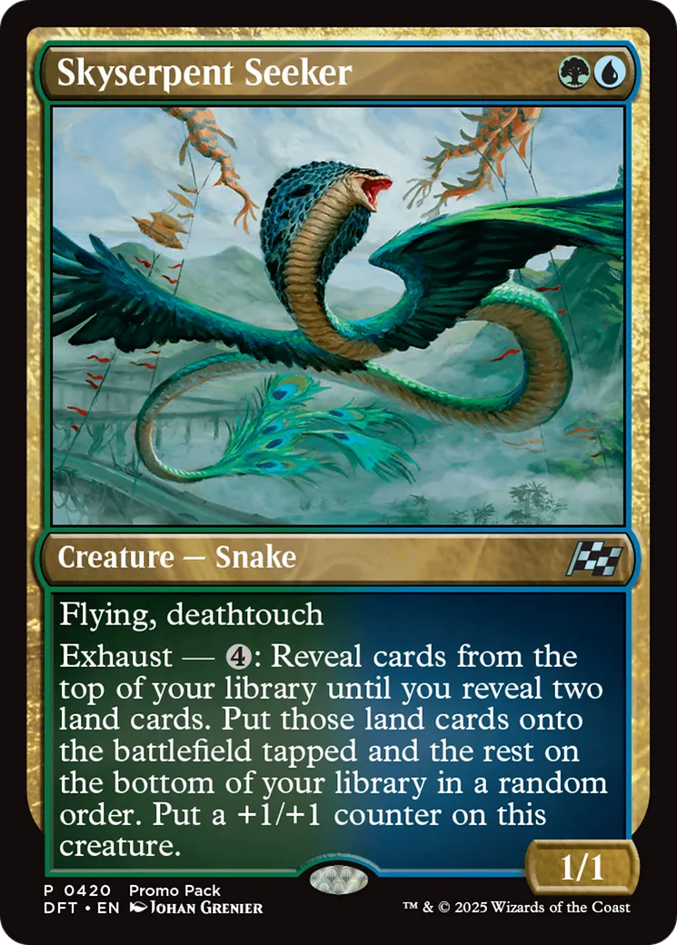 Skyserpent Seeker — Aetherdrift — Magic: The Gathering