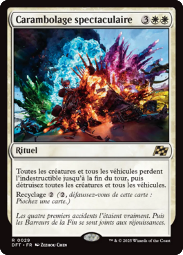 Carambolage spectaculaire — Aetherdrift — Magic: The Gathering