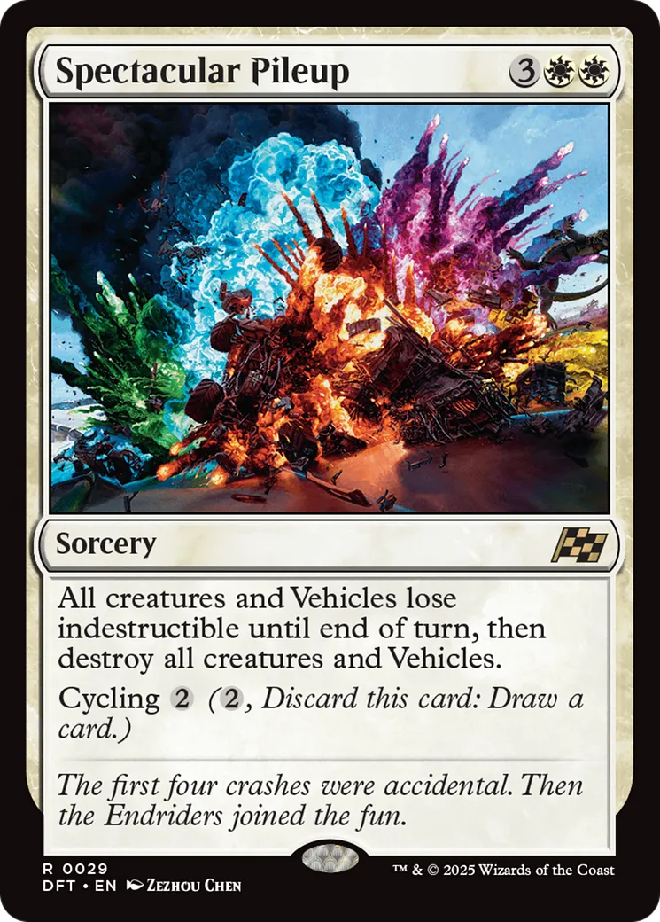 Carambolage spectaculaire — Aetherdrift — Magic: The Gathering