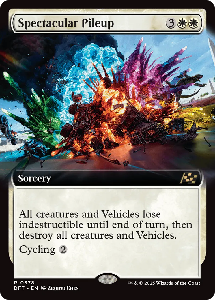 Spectacular Pileup — Aetherdrift — Magic: The Gathering