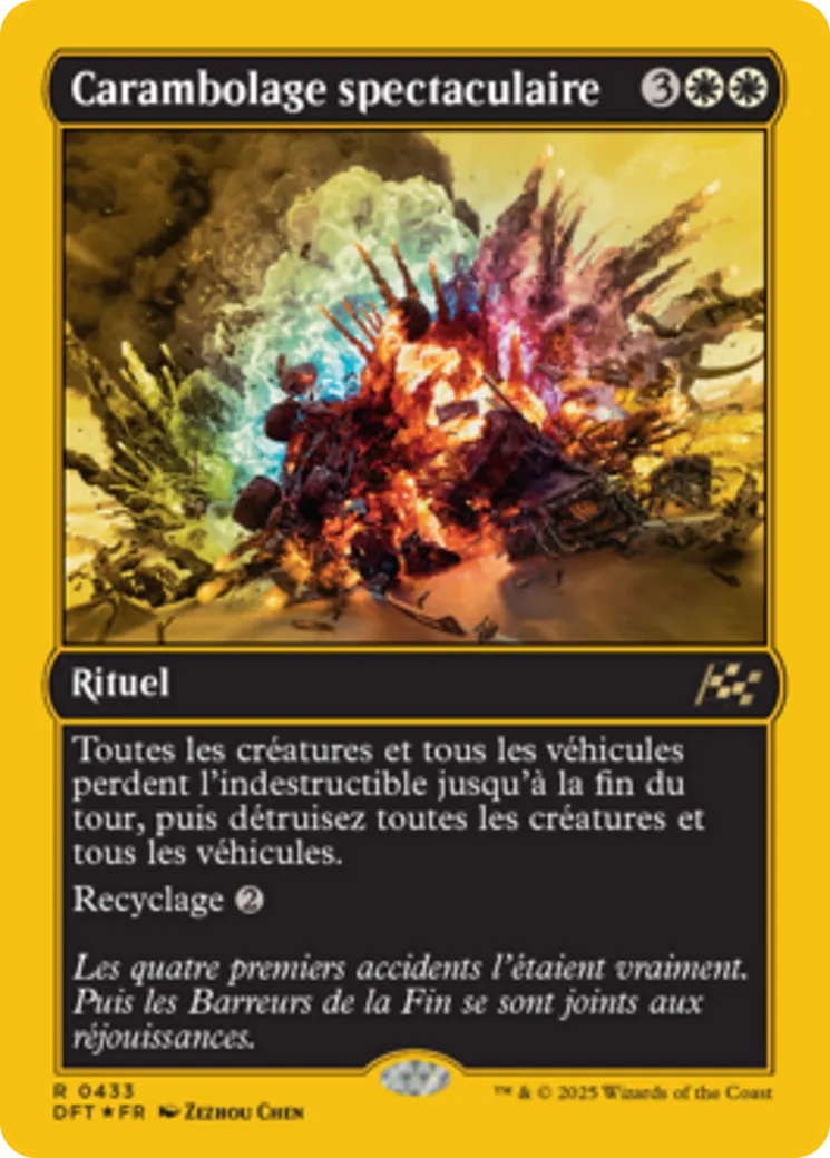 Carambolage spectaculaire — Aetherdrift — Magic: The Gathering