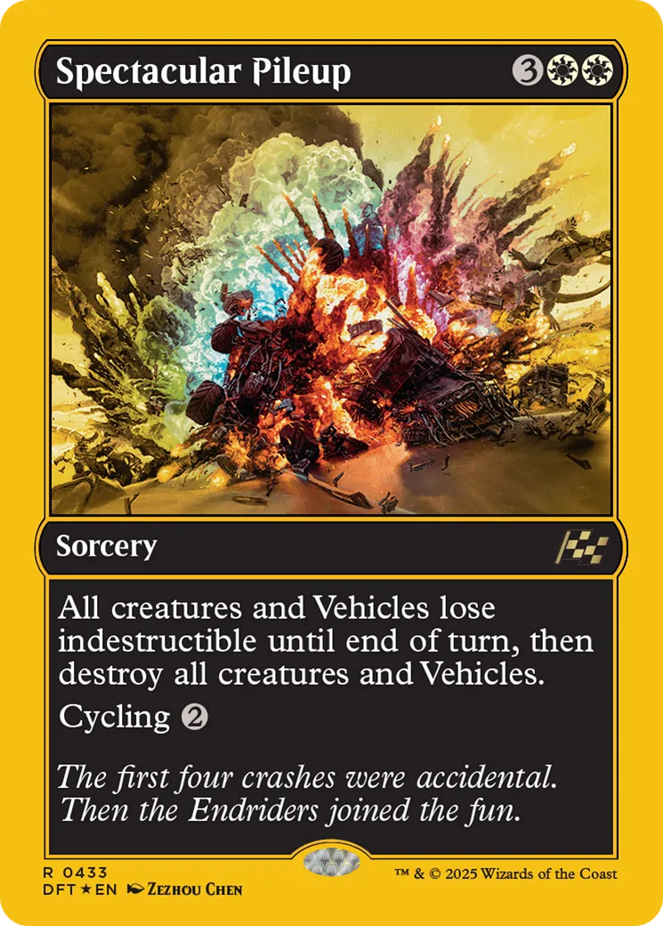 Spectacular Pileup — Aetherdrift — Magic: The Gathering