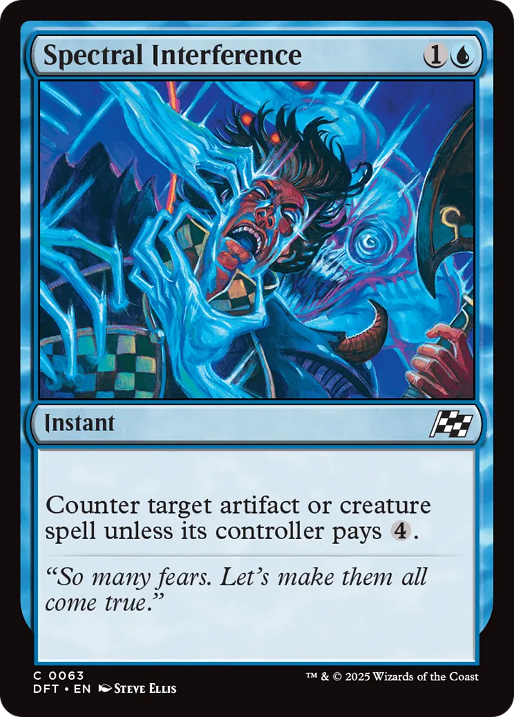 Interférence spectrale — Aetherdrift — Magic: The Gathering