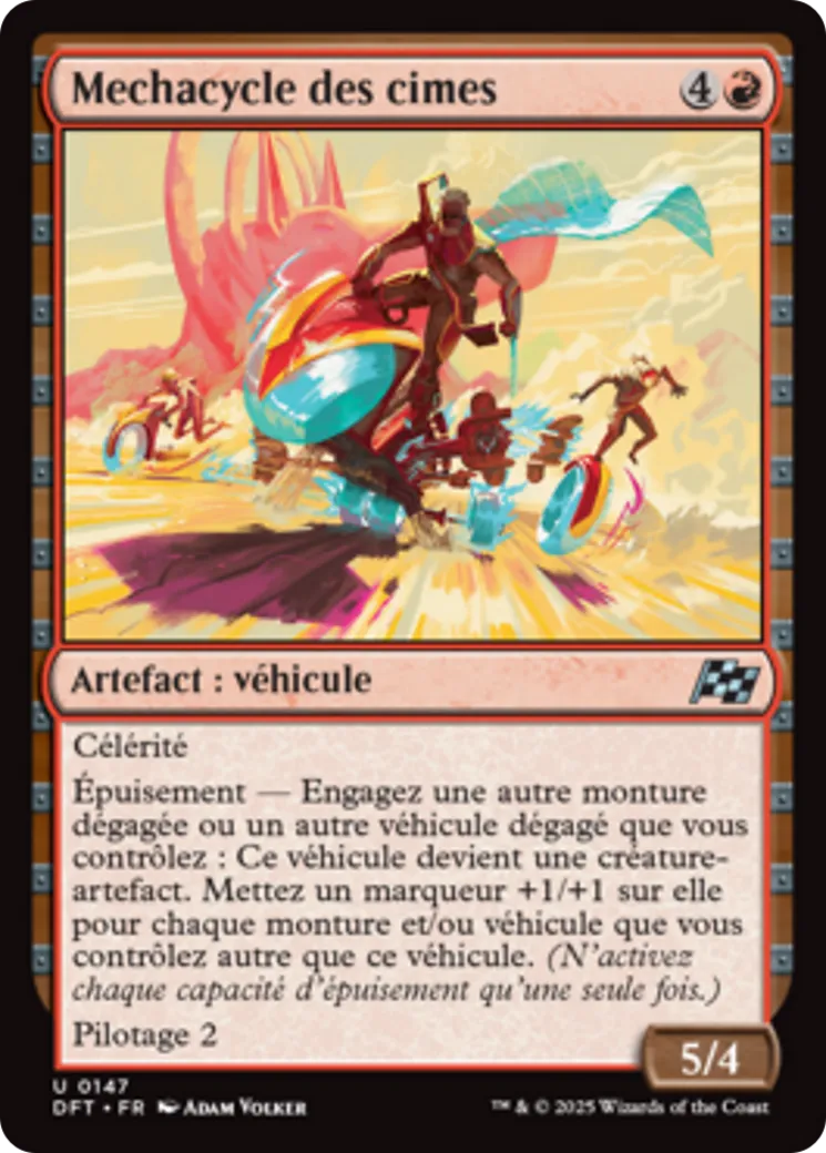 Mechacycle des cimes — Aetherdrift — Magic: The Gathering