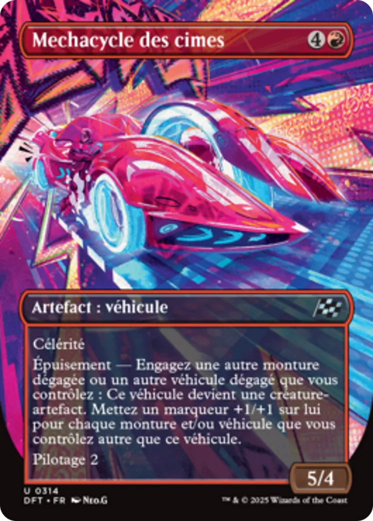 Mechacycle des cimes — Aetherdrift — Magic: The Gathering