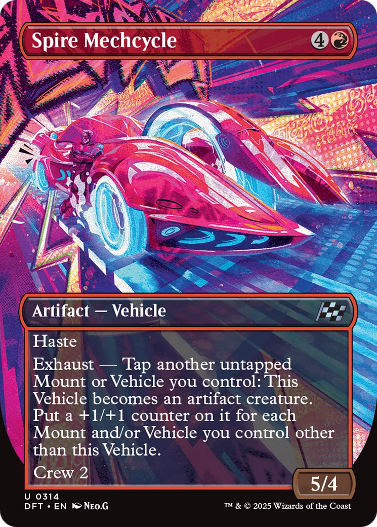 Mechacycle des cimes — Aetherdrift — Magic: The Gathering