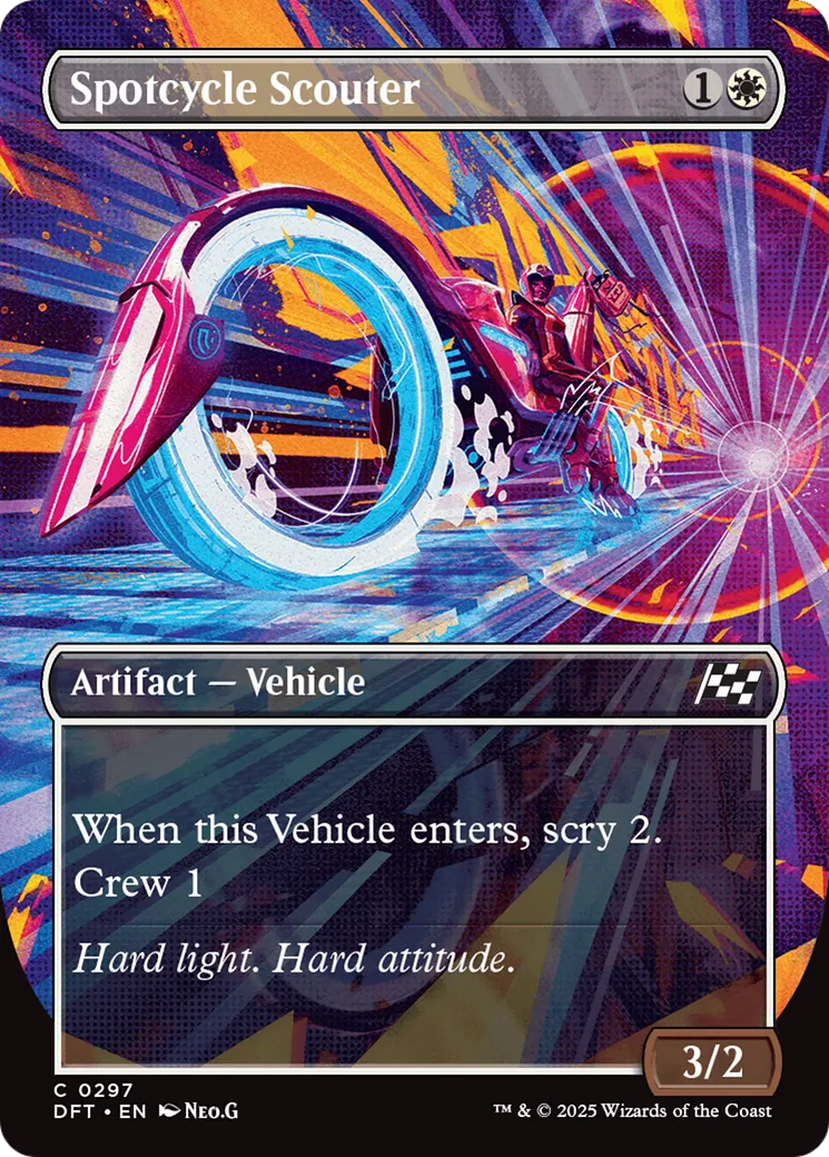 Éclaireur repèrcycle — Aetherdrift — Magic: The Gathering