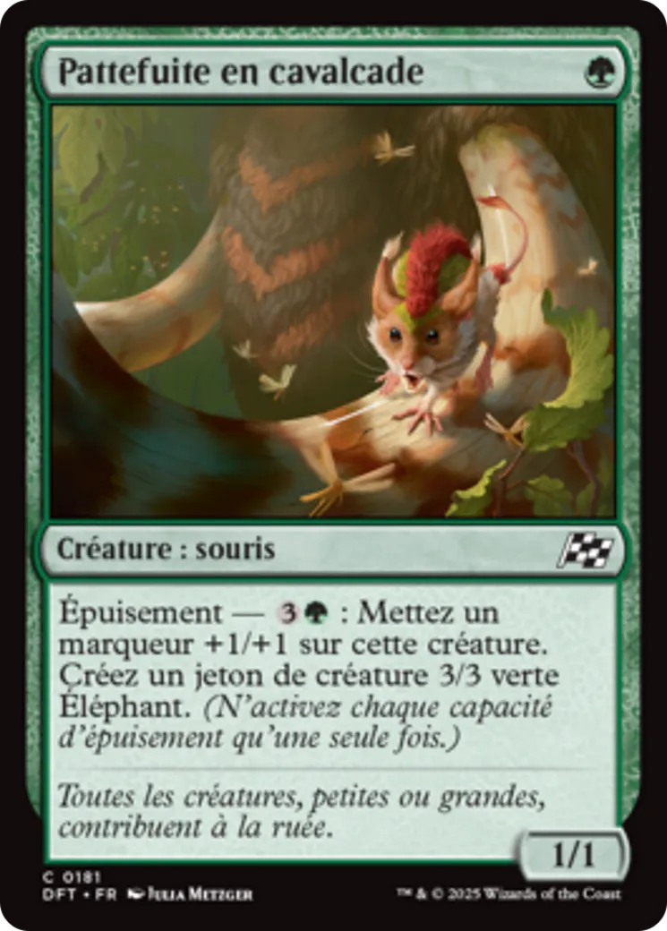 Pattefuite en cavalcade from Aetherdrift - Magic: The Gathering