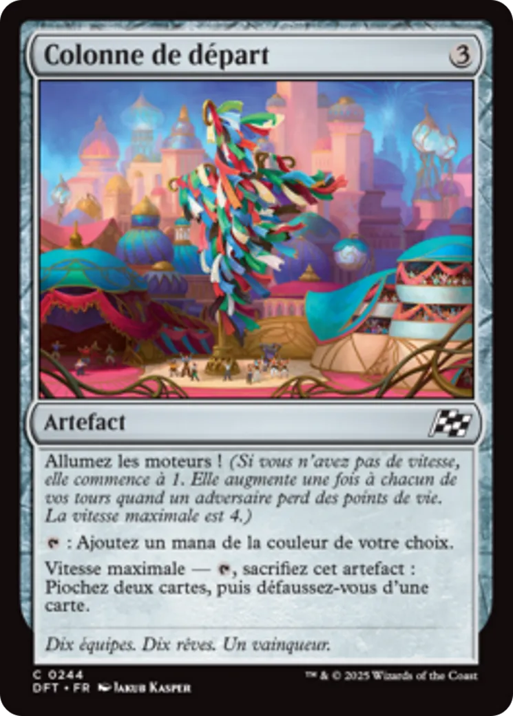 Colonne de départ from Aetherdrift - Magic: The Gathering
