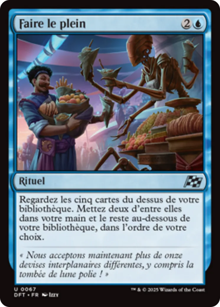 Faire le plein — Aetherdrift — Magic: The Gathering