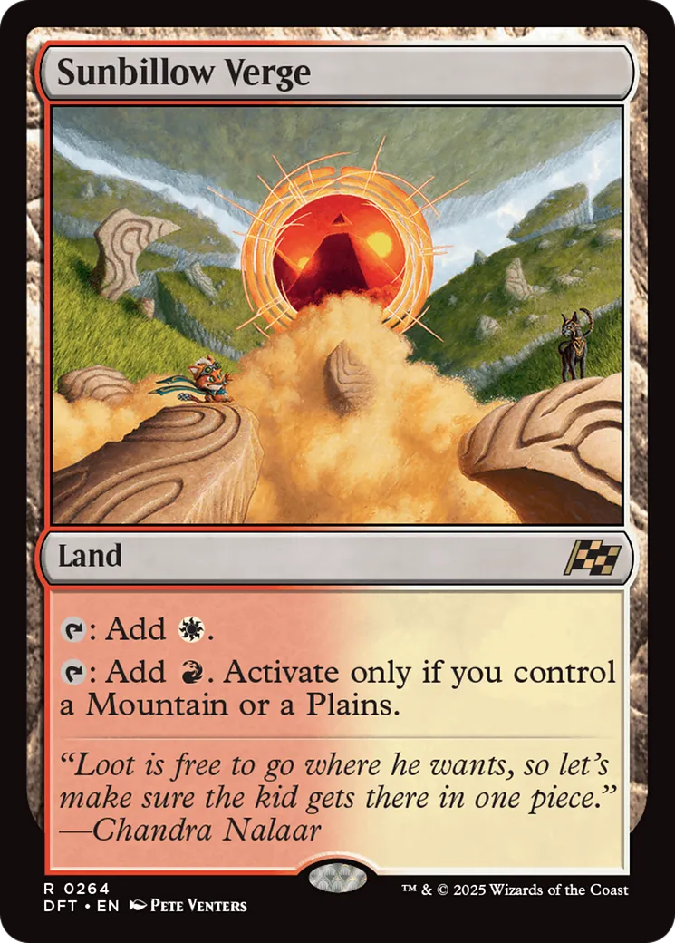 Sunbillow Verge from Aetherdrift - Magic: The Gathering