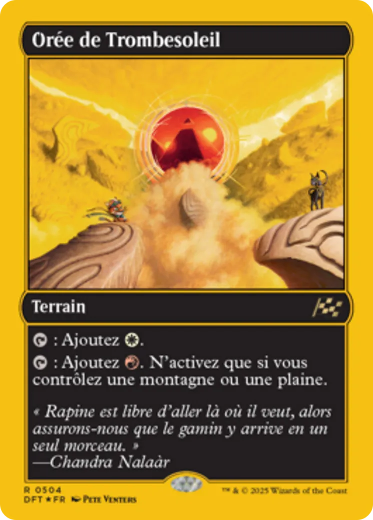Orée de Trombesoleil — Aetherdrift — Magic: The Gathering