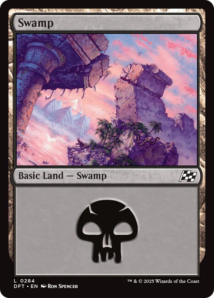 Swamp — Aetherdrift — Magic: The Gathering