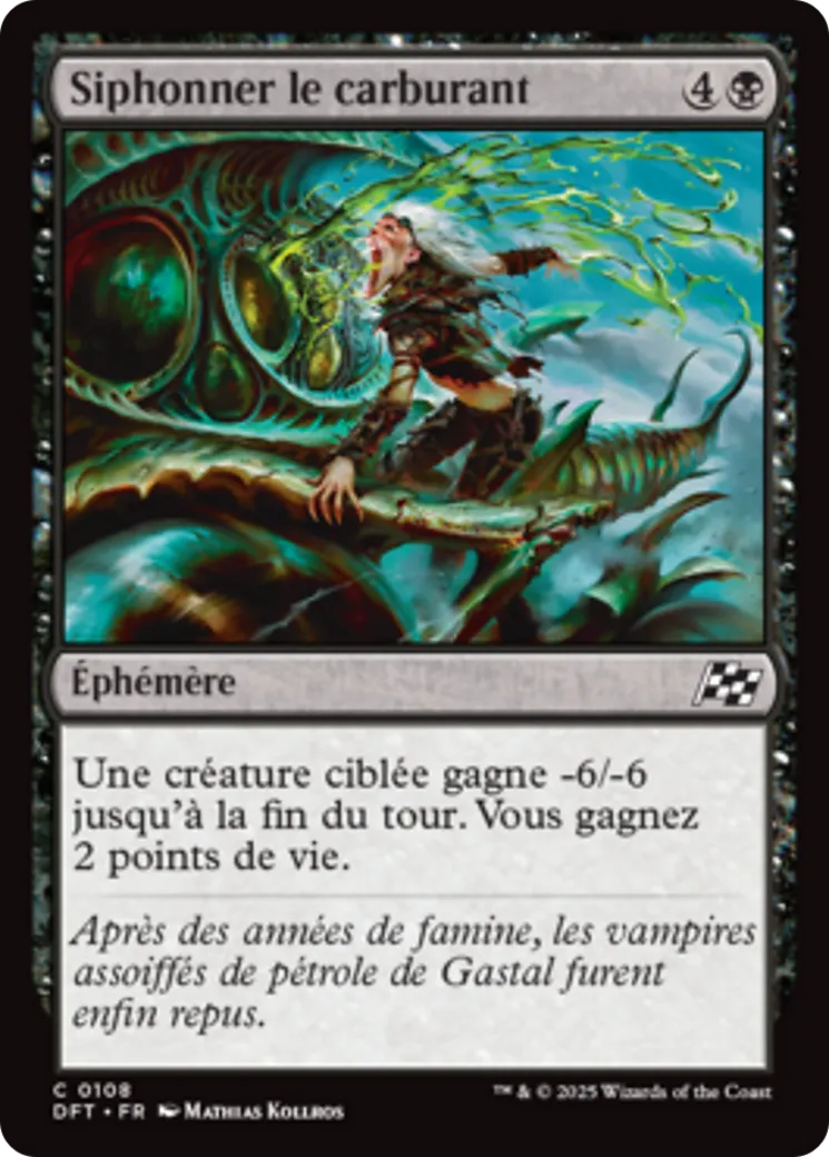 Siphonner le carburant from Aetherdrift - Magic: The Gathering
