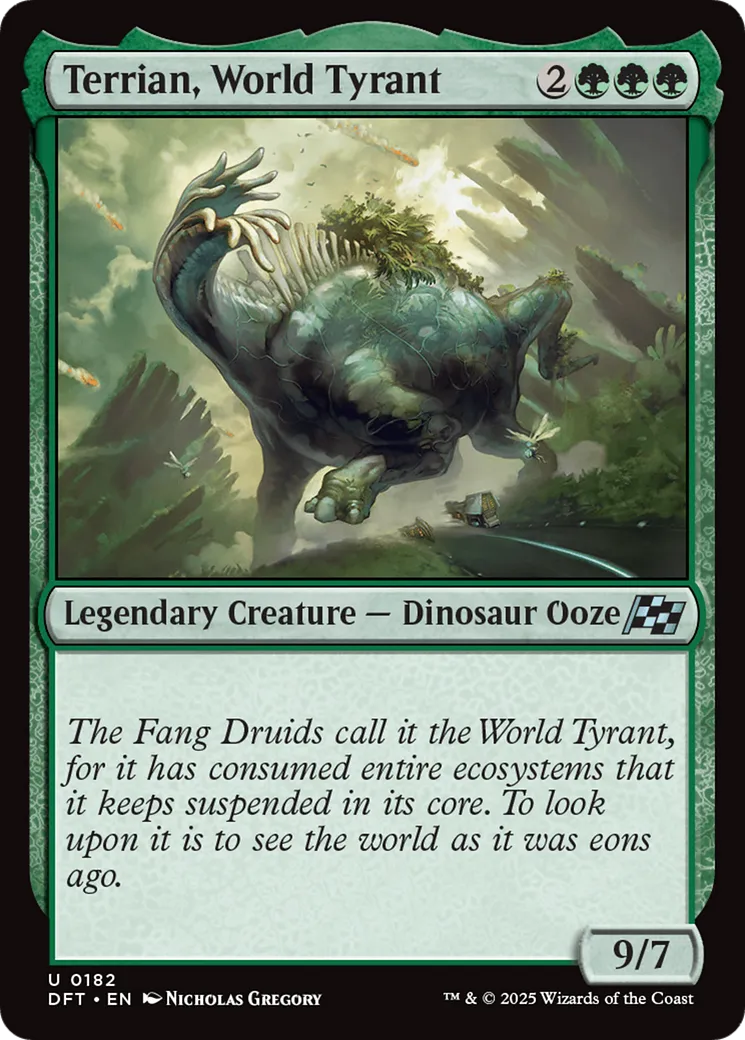 Terrian, tyran du monde — Aetherdrift — Magic: The Gathering