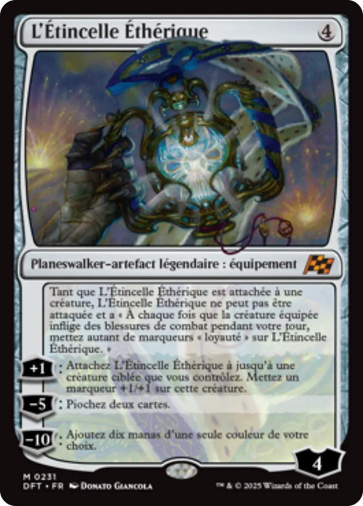 L'Étincelle Éthérique from Aetherdrift - Magic: The Gathering