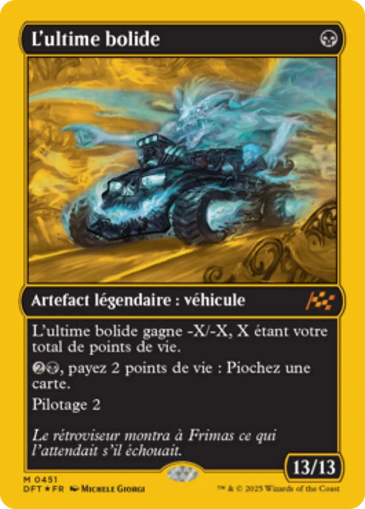 L'ultime bolide — Aetherdrift — Magic: The Gathering