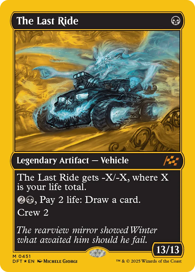 The Last Ride — Aetherdrift — Magic: The Gathering