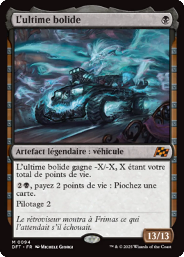 L'ultime bolide — Aetherdrift — Magic: The Gathering