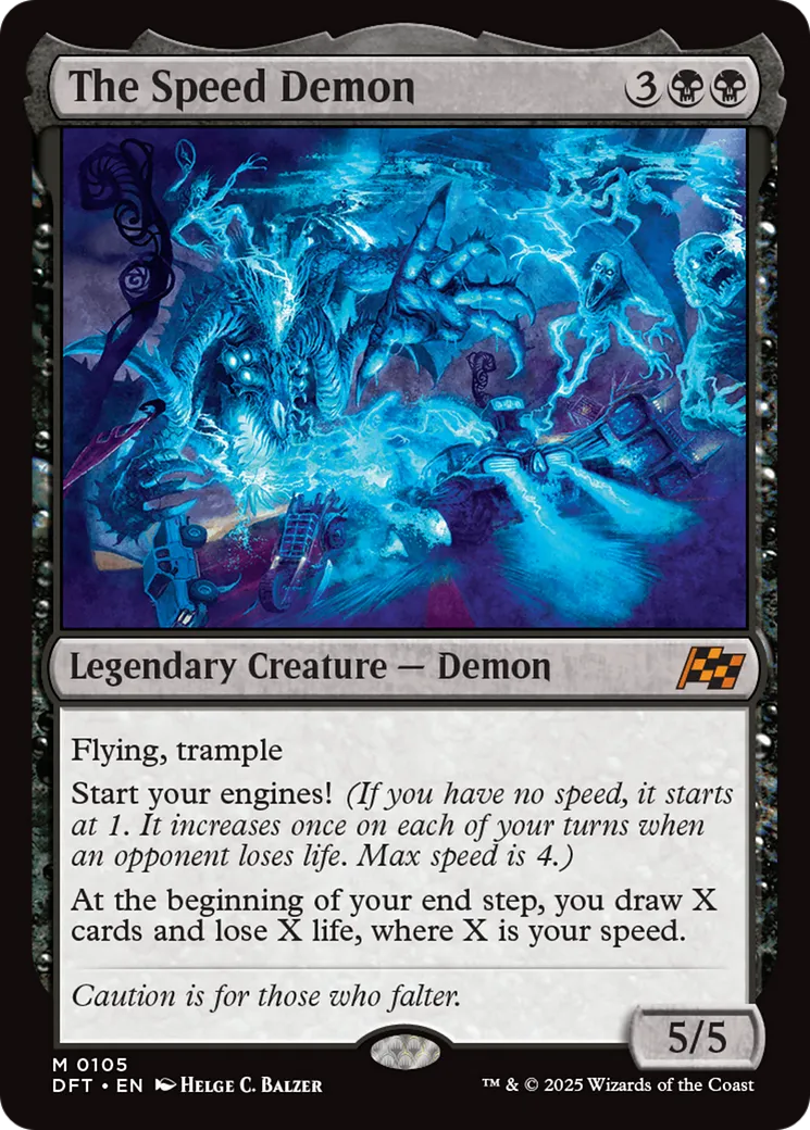 The Speed Demon — Aetherdrift — Magic: The Gathering