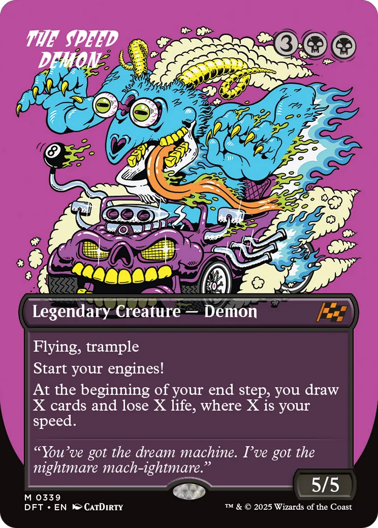 The Speed Demon — Aetherdrift — Magic: The Gathering
