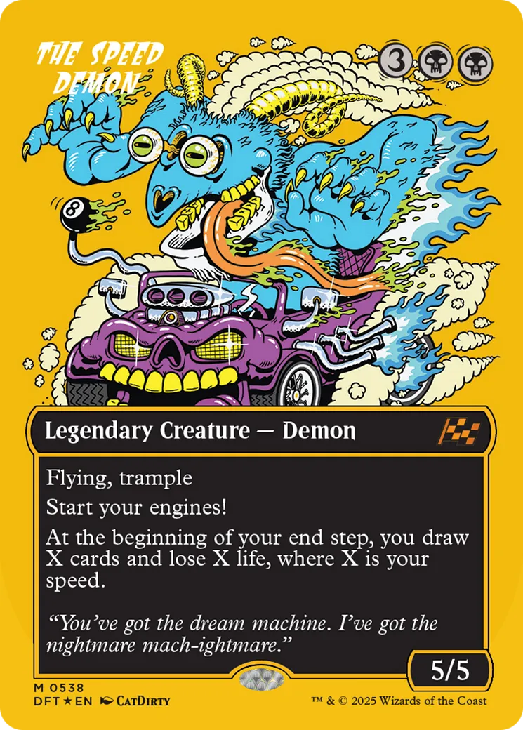The Speed Demon — Aetherdrift — Magic: The Gathering