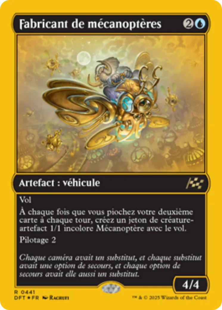 Fabricant de mécanoptères — Aetherdrift — Magic: The Gathering