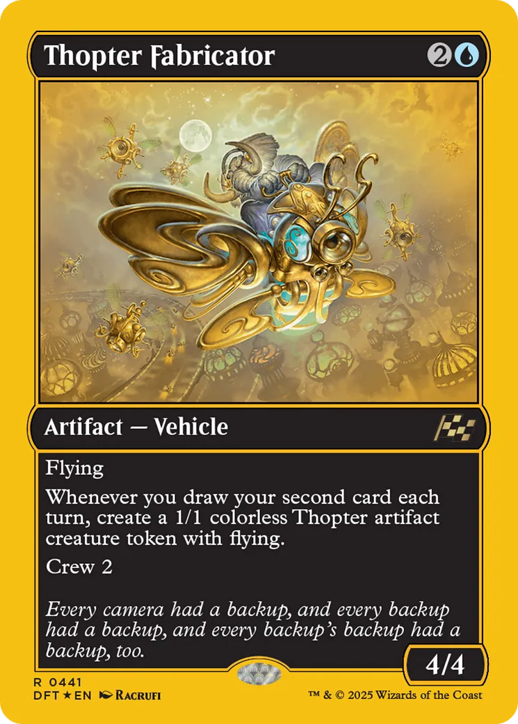 Thopter Fabricator — Aetherdrift — Magic: The Gathering