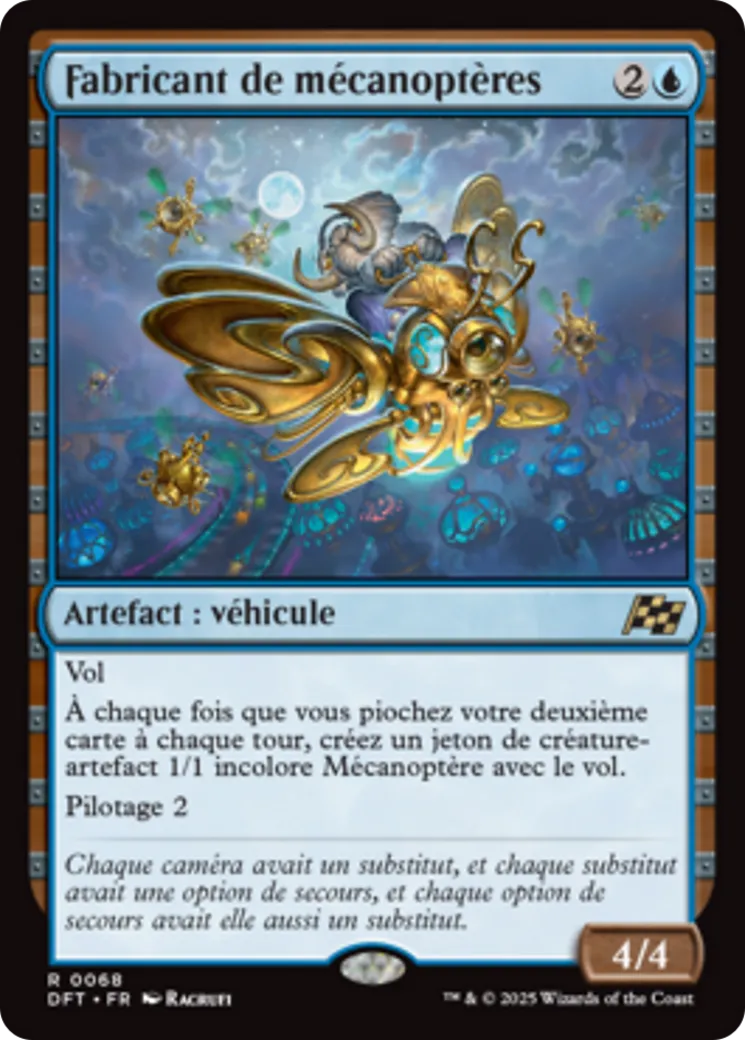 Fabricant de mécanoptères — Aetherdrift — Magic: The Gathering