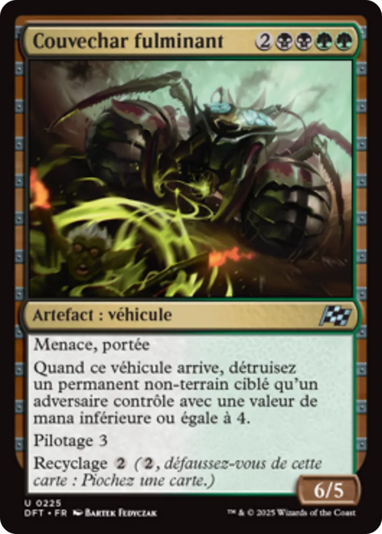 Couvechar fulminant — Aetherdrift — Magic: The Gathering