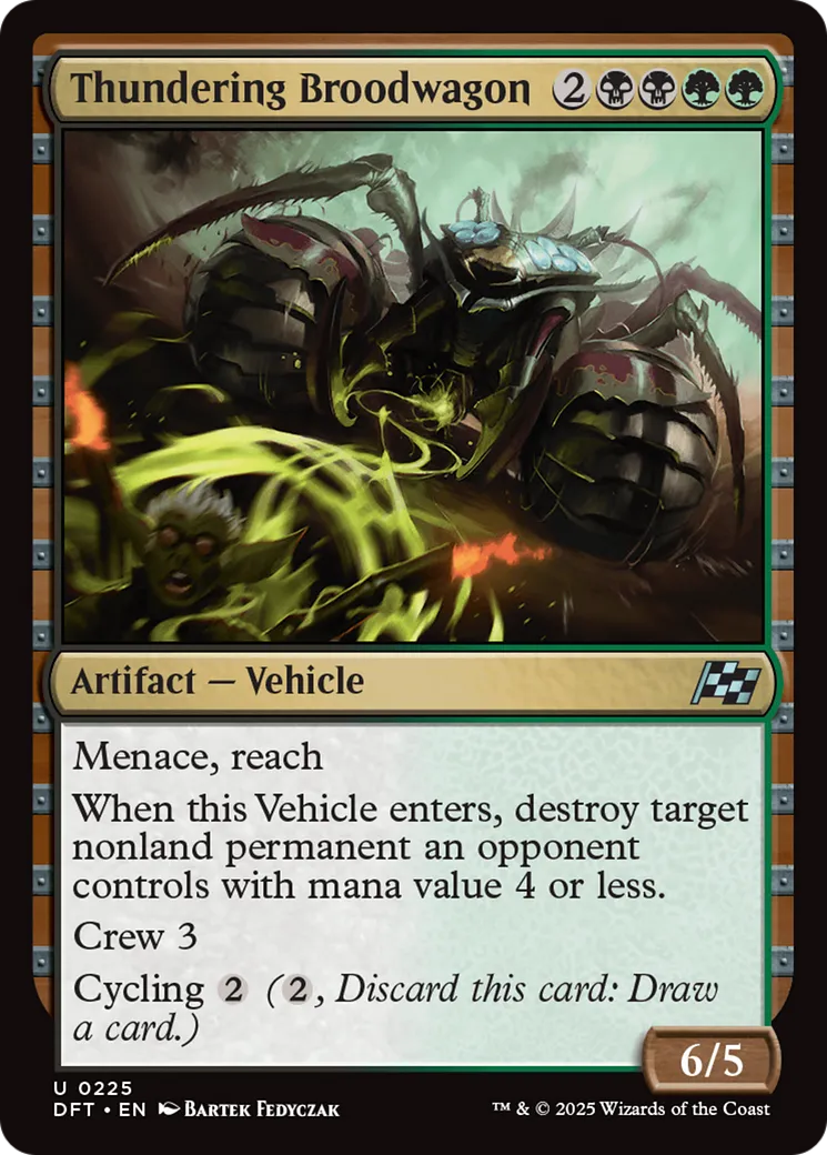 Thundering Broodwagon — Aetherdrift — Magic: The Gathering