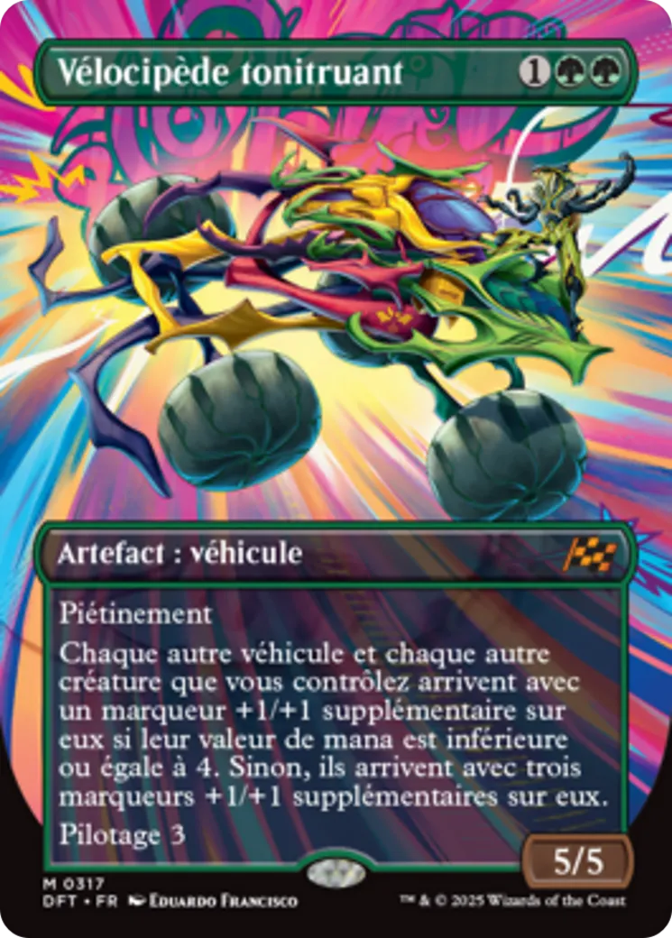 Vélocipède tonitruant — Aetherdrift — Magic: The Gathering