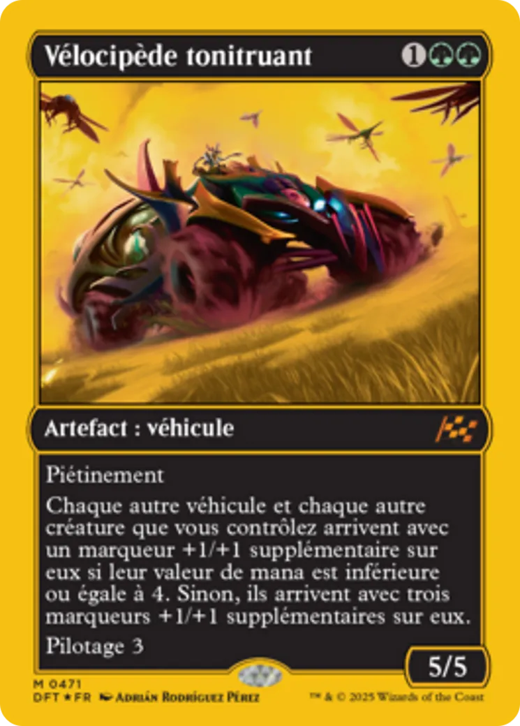 Vélocipède tonitruant — Aetherdrift — Magic: The Gathering