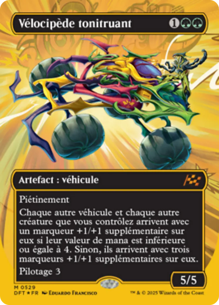 Vélocipède tonitruant — Aetherdrift — Magic: The Gathering