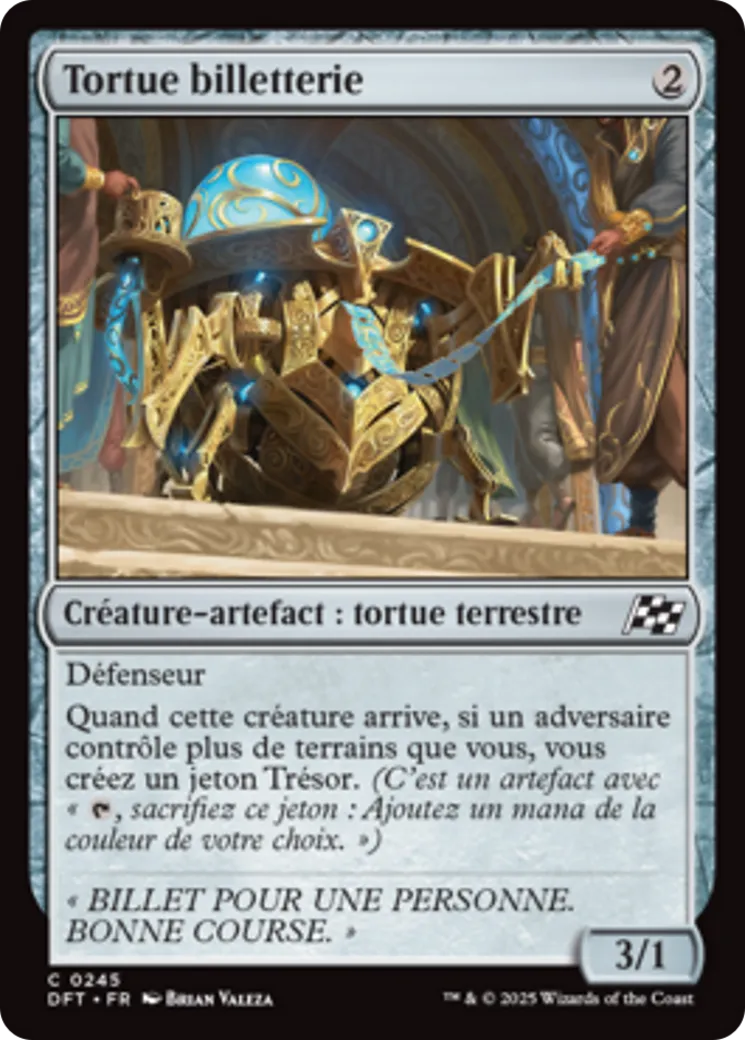 Tortue billetterie — Aetherdrift — Magic: The Gathering