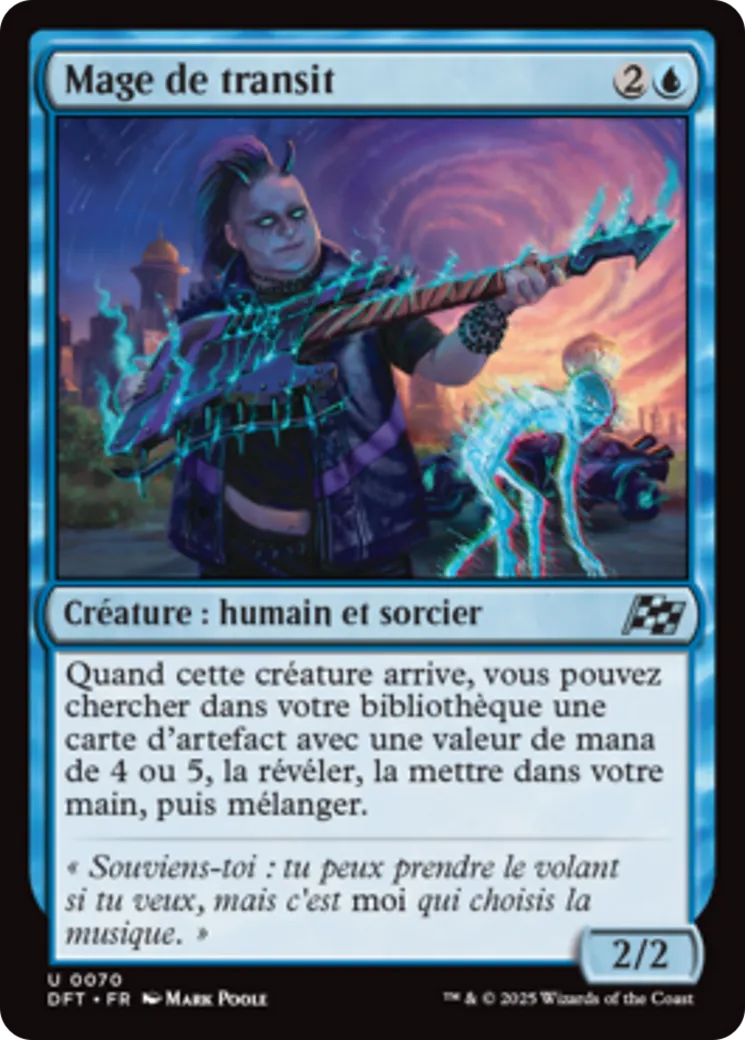 Mage de transit — Aetherdrift — Magic: The Gathering