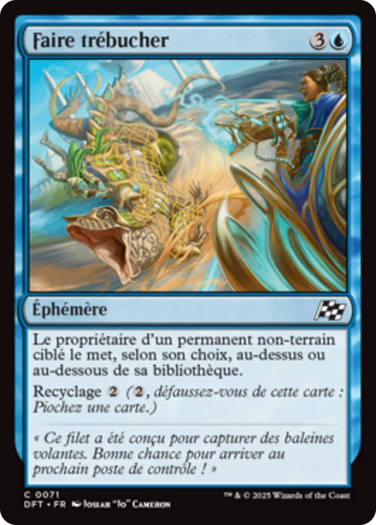 Faire trébucher from Aetherdrift - Magic: The Gathering