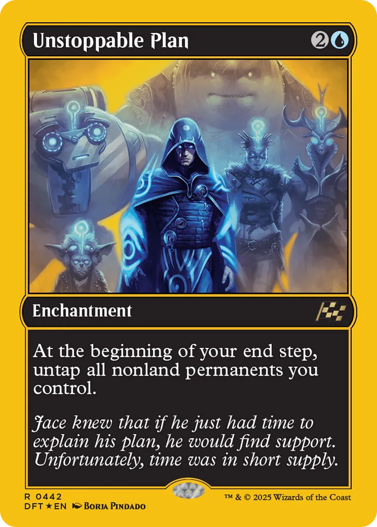 Unstoppable Plan — Aetherdrift — Magic: The Gathering