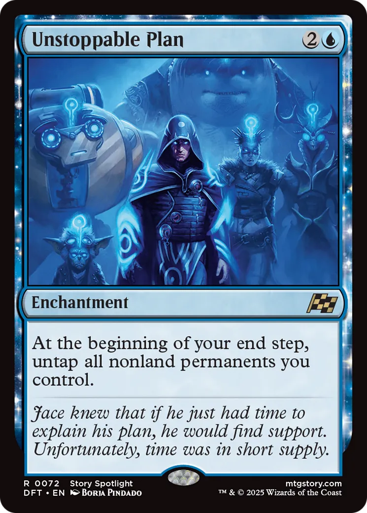 Unstoppable Plan — Aetherdrift — Magic: The Gathering